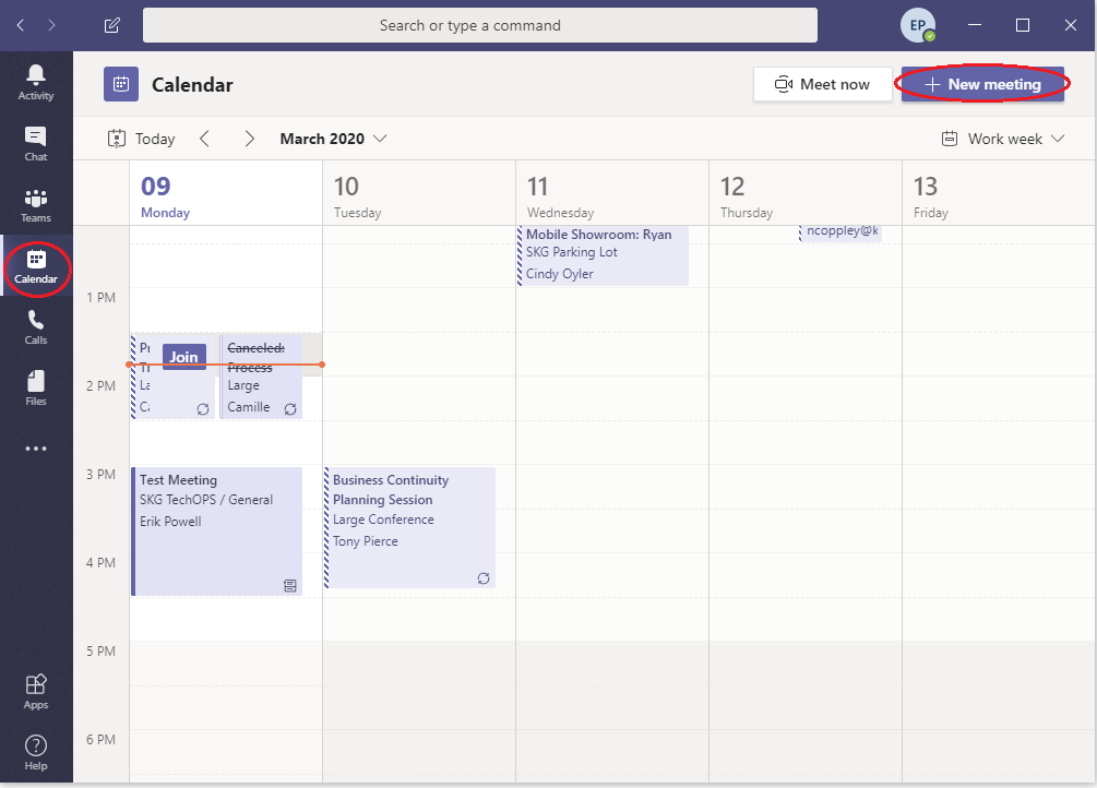 How Do I Schedule Or Start A Teams Meeting SKG